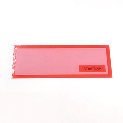 Non Transfer PET Void Hologram Sticker Label Roll Self Adhesive CMYK Color