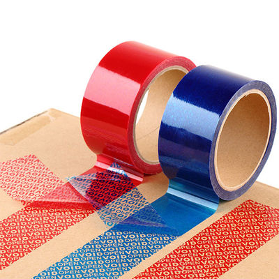 Transfer Penuh Tamper Evident Void Security Packaging Tape