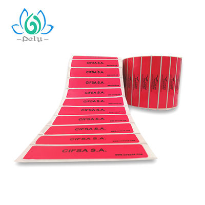 3D Printing Tamper Evident Security Packaging Tape, Stiker Garansi Kustom Tidak Berlaku