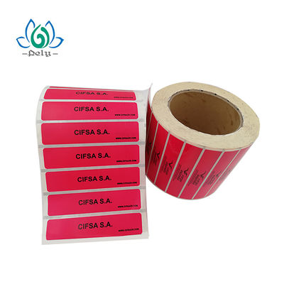 3D Printing Tamper Evident Security Packaging Tape, Stiker Garansi Kustom Tidak Berlaku