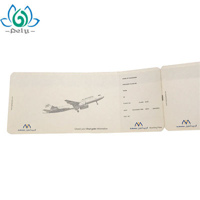 Thermal Self Check Paper Airline Boarding Pass Tiket