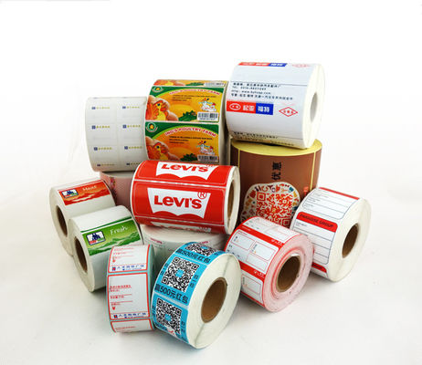 Label Rak Ritel Supermarket Stiker Harga Kosong CMYK