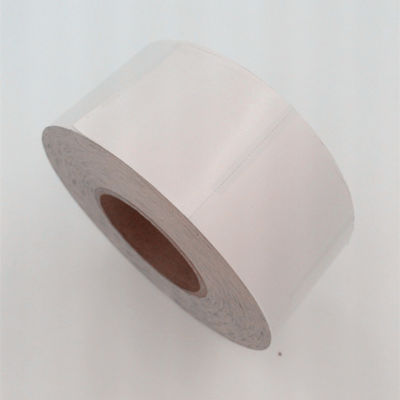 Matt Glsooy Blank Barcode Label Rolls Untuk Printer Inket
