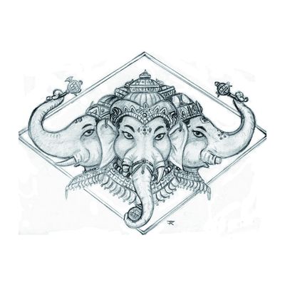Stiker Tato Tubuh Sementara Sekali Pakai