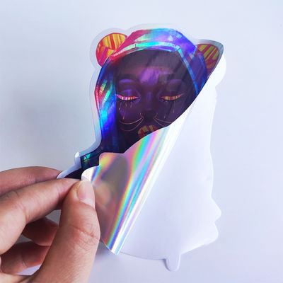 Stiker Segel Rusak Holografik Vinyl