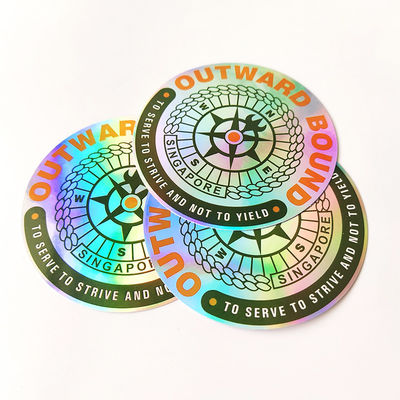 Stiker Hologram 3d Holografik Pelangi