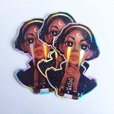 Stiker Hologram 3d Holografik Pelangi