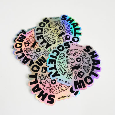 Stiker Segel Tamper Vinyl Holografik