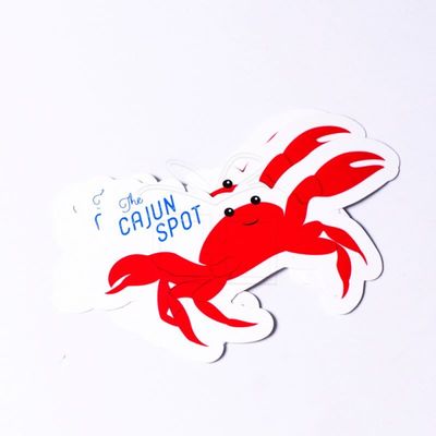OEM CMY Printing Hot Stamping Foil Kertas Stiker Perekat Diri