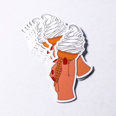 OEM CMY Printing Hot Stamping Foil Kertas Stiker Perekat Diri