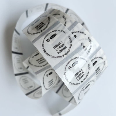 40mm Putaran Vinyl Transparan Glossy Self Adhesive Sticker Lipstik Clear Self Adhesive Stiker