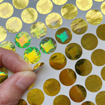 3D Printing Tamper Seal Stiker Hologram Sticker Label Carton Sealing