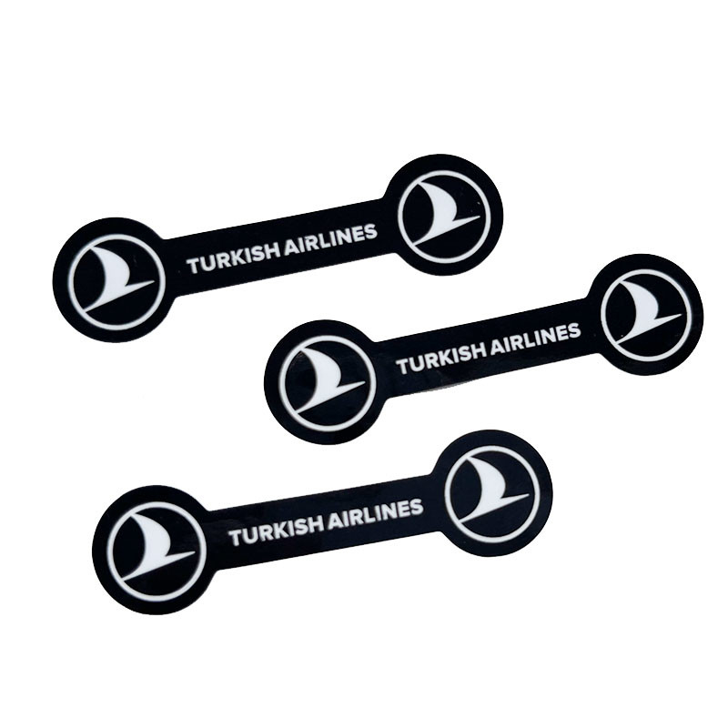 UV Resist Waterproof PVC Self Adhesive Label Split Kembali Dicetak Logo Die Cut Vinyl Sticker